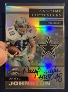 2019 Optik Daryl ""Elch"" Johnston Auto All-Time Contenders 31/99 Cowboys - Bild 1 von 2