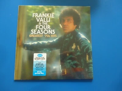 Frankie Valli & the Four Seasons Greatest 70's Hits LP (2022) NEW Blue Vinyl - Image 1 of 4
