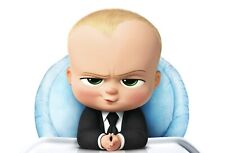A4 The Boss Baby Poster (Brand New)