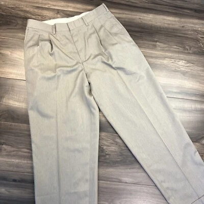 Farah Pants Mens 32X30 Tan Dress - Image 1 of 4