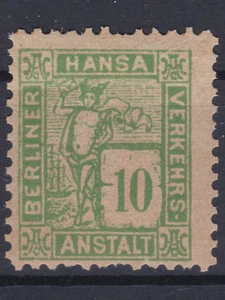 Privat Post Marke Hansa Berliner Verkehrsanstalt Postfrisch **   - Bild 1 von 1