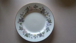 ROYAL WORCESTER June Garland dinner plate x 4 England #RD7 - Picture 1 of 2