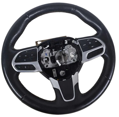 Volante Chrysler Pacifica 2017-2021 de cuero negro con audio térmico de crucero Foto 1 de 4