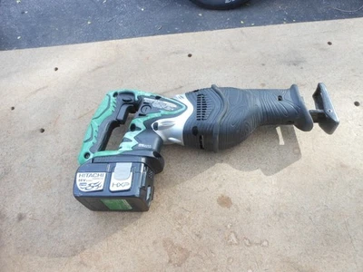 Hitachi CR18DL 18V Brushless Cordless Reciprocating Saw,  Battery -Tested RBeo - Image 1 of 4