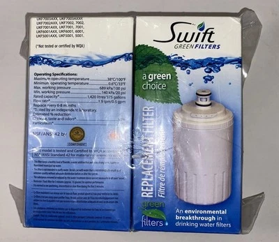 Swift Green Refrigerator Water Filter, SGF-M07, Maytag, Comparable for UKF7003  - Image 1 of 3