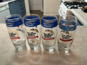 The Old Spaghetti Factory 50th Anniversary Mizithra Beer Soda Drinking Glass (4) - Picture 1 of 2