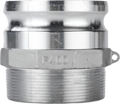 Aluminum Type 4" F Cam Lock Fittings Cam and Groove Hose Connector New - Image 1 of 4