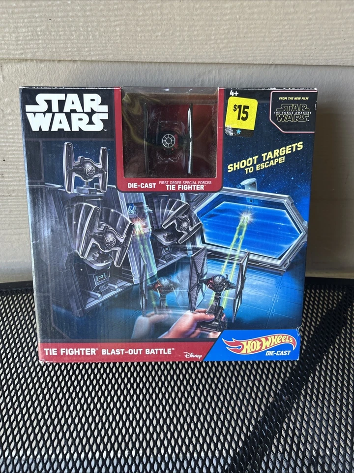 Star Wars Hot Wheels Tie Fighter Blast Out Battle BRAND NEW - Image 1 of 4