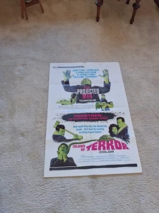 Póster original de la película Cushing 1966 The Projected Man & Island of Terror  - Imagen 1 de 16