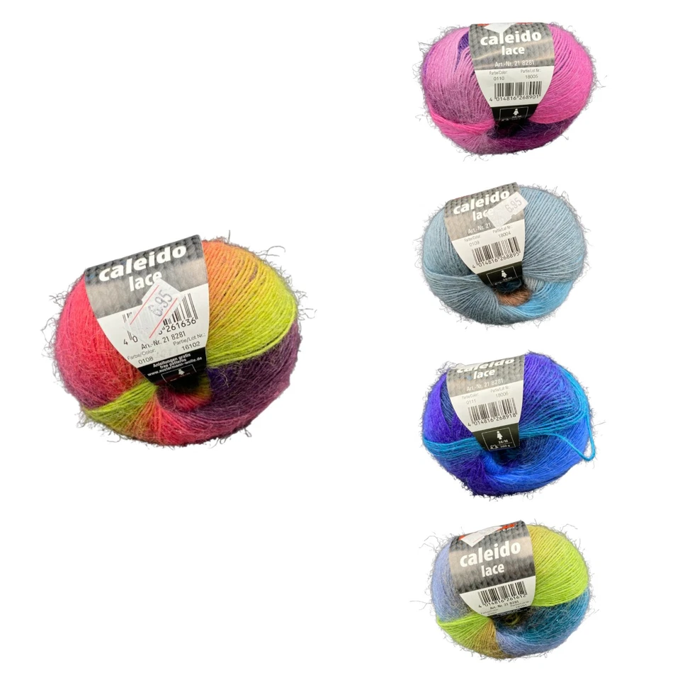 Austermann Caleido lace, Wolle 50g, mit Farbauswahl! - Bild 1 von 1