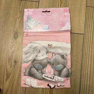 Me To You Tatty Teddy Collectors pink kitchen  Tea Towel - Mum verse  - Picture 1 of 5