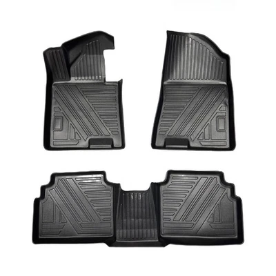 Alfombrillas de TPE de ajuste perfecto para Hyundai Sonata 2020-2025 - sedán impermeables Foto 1 de 4