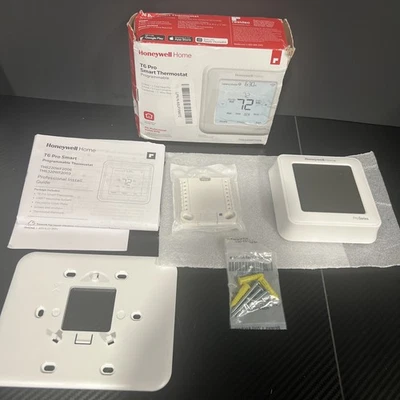 Honeywell Home T6 Pro White Programmable Smart Thermostat TH6220WF2006 - Image 1 of 4