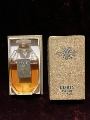 Vintage Lubin L’Océan Bleu Perfume Bottle +Original Box – Extremely Rare-France - Bild 1 von 4