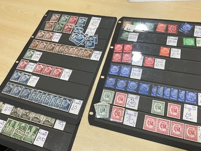 GERMAN REICH 1935 Return of the Saar MNH ** (Mi.565-568) + 10 used a1089 - Image 1 of 4