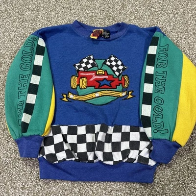 Sudadera vintage Buddy Boys carreras niños talla 7 jóvenes carreras F1  Foto 1 de 4