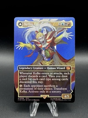 Kefka, Court Mage (0398) [Borderless Foil] (NM) - MTG - Final Fantasy (ENG) - Image 1 of 3