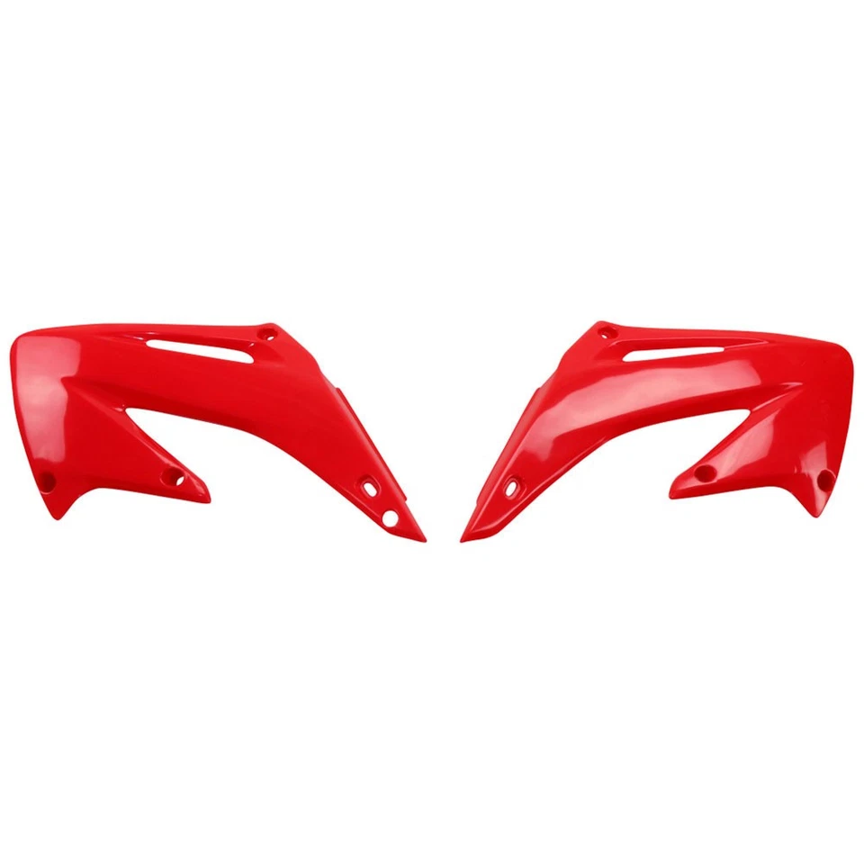 UFO Radiator Shrouds Scoops Pair Red Honda CR125R CR250R 2002-2007 Replacement - Image 1 of 1