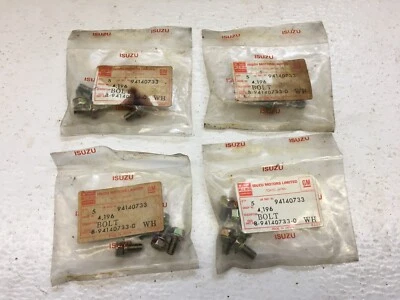 NOS Lot of 20 Transmission Oil Pan Bolts 85-93 Chevy Spectrum Geo Storm 94140733 - Image 1 of 4