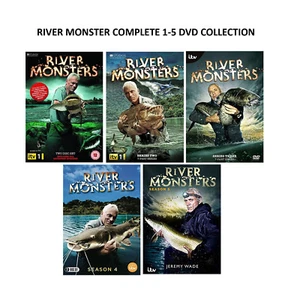 RIVER MONSTERS COMPLETE SERIES 1-5 DVD Season 1 2 3 4 5 Brand New Sealed UK R2 - Imagen 1 de 1