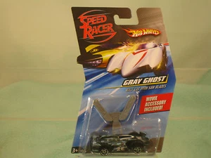 Speed Racer (Hot Wheels) Gris Fantasma Hojas de Sierra ¡Accesorio de Película incluido! 1:64 - Imagen 1 de 1