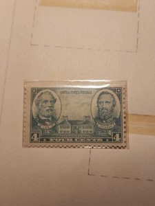 US Scott# 788- (1937) 4c - Stratford Hall Jackson Lee UNUSED OG - #6942 - Picture 1 of 4
