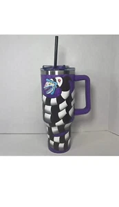 Beetlejuice Sandworm Snake 40 oz Stanley tazza bicchiere con spirito di paglia Halloween - Foto 1 di 11