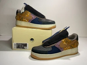Nike Air Force 1 Low x Travis Scott Cactus Jack CN2405-900 | 9.5M / 11W - Picture 1 of 11