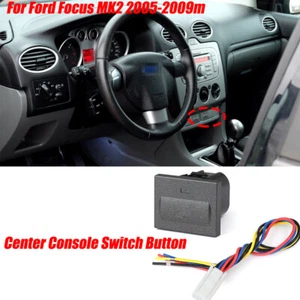 Botón interruptor consola central transmisión LED ámbar para Ford Focus MK2 2005-2009 - Imagen 1 de 5