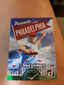 2023 Donruss STEVE CARLTON Pennants Phillies Insert Card