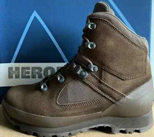 HAIX Desert Ankle Brown Suede Leather High Liability Boots British Army Male - Bild 1 von 9
