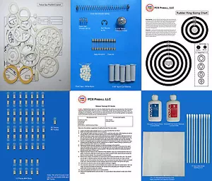 Bally Future Spa 1979 pinball de lujo kit de puesta a punto - ¡Incluye kit de anillo de goma! - Imagen 1 de 2