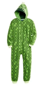 NWT Dinosaur One Piece Pajamas Union Suit Halloween Costume Girl Boy 8 M Dragon - Picture 1 of 2