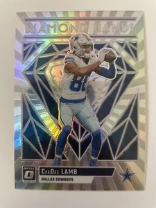 2023 Donruss Optic Diamond Hands Silver CeeDee Lamb Dallas Cowboys #DH-CL T364 - Picture 1 of 2