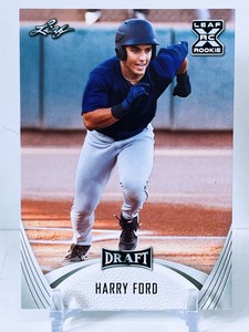 2021 Leaf Draft Harry Ford #30 Rookie Seattle Mariners