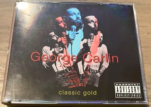 George Carlin Classic Gold 3 LP's on 2 CD Set, Booklet Eardrum Records 1992 BMG - Picture 1 of 2