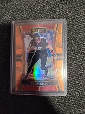2023 Panini Select Draft Picks Orange Pulsar Travis Kelce /49 SP #71 Chiefs