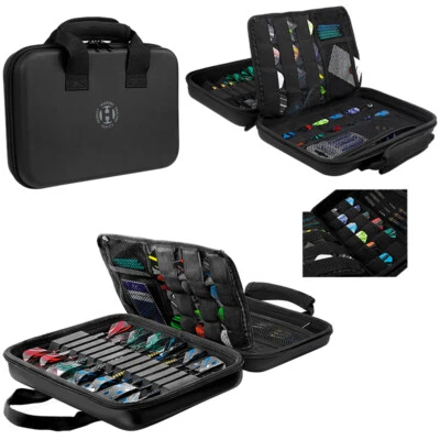 HARROWS DARTS LTD Harrows Imperial Darttasche Dartcase Dartbox Wallet Black Schwarz