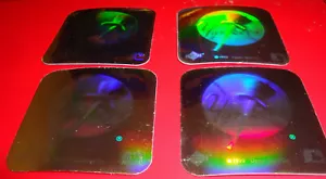 1990 Upper Deck VINTAGE Retro 90's NY Hologram Sticker New York Yankees (x4) - Picture 1 of 1