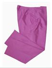 Nwt $139 Lauren Ralph Lauren Sugar Plum 100% Silk Pants Womens Size 8