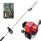42CC 4-Stroke Chainsaw 1.9HP Gas Powered Pole Saw Tree Pruner Trimmer Tool