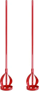 Set Of 2 Paint Mixer For Drill Heavy Duty Plaster And Paint Mixing Paddle Standa - Picture 1 of 3