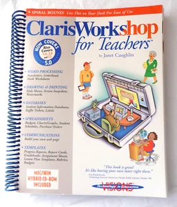 Claris Workshop for Teachers - Caughlin - Spiral Teacher's Book &CD-ROM - Picture 1 of 8