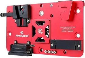 Alvins Integrated V-Mount Battery Plate for SmallHD Cine 7| Indie 7 |702 Touch M - Picture 1 of 7