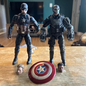 Marvel Legends Studios First 10 Years #9 Captain America Civil War & Crossbones - Picture 1 of 6