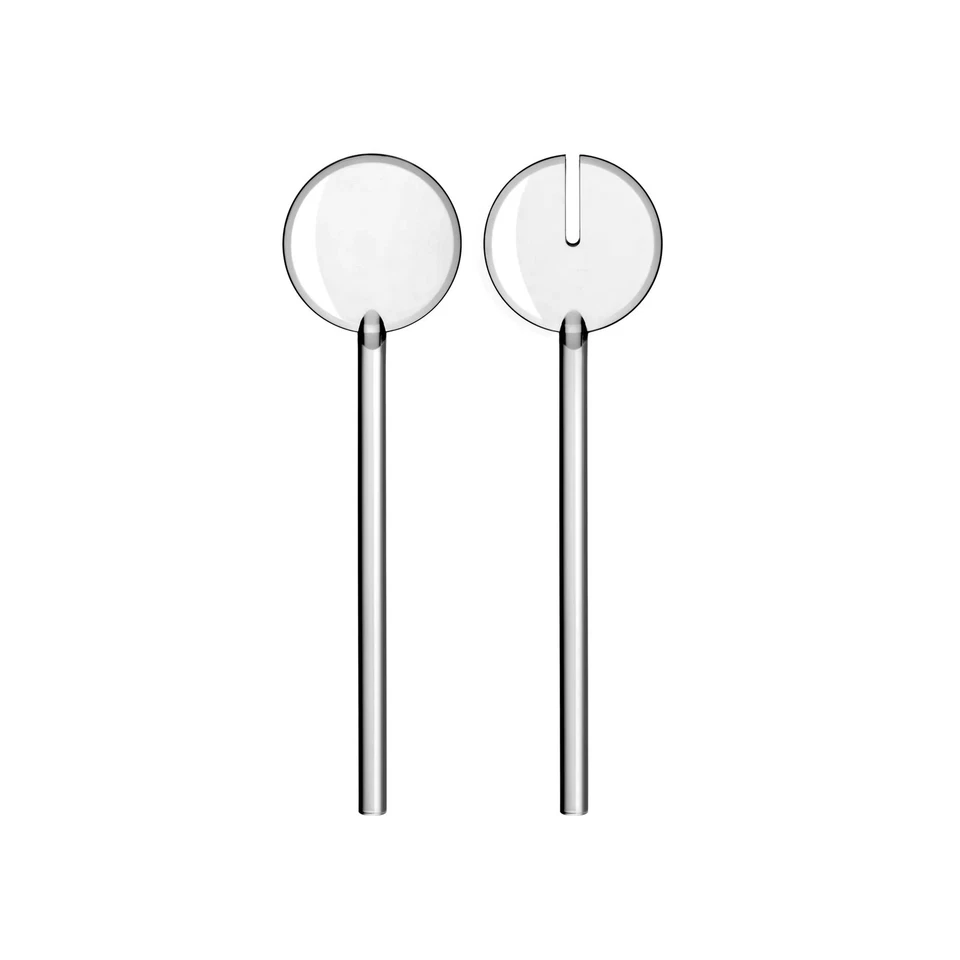 GUZZINI Posate Insalata Tiffany Set 2 Pezzi Trasparente 27,5cm - Immagine 1 di 1