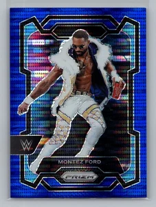 2024 Panini Prizm WWE Montez Ford Blue Pulsar /75 #159 8529 - Picture 1 of 2