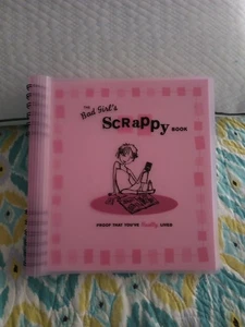 HTF 2003 The Bad Girls Scrappy Book-Spiral Scrapbook Complete w/Sticker Sheet - Picture 1 of 10