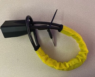 Steering Wheel Lock with 2 Keys Anti Theft Fit Seat Belt Lock for Cars Vehicles - Image 1 of 4