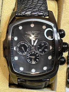 Invicta 14545 Special Edition Lupah 47mm With 4 Extra Leather Straps - Picture 1 of 4